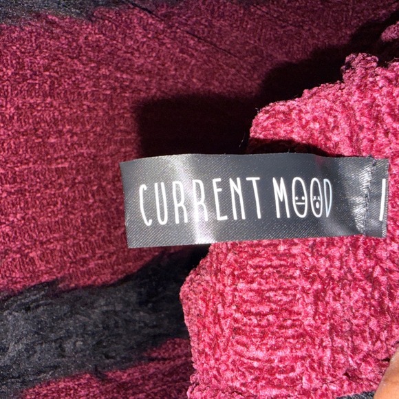 Dolls Kill Current Mood Sz L/XL Dark Romantic Penny Lane Style Duster Chenille - Picture 10 of 11